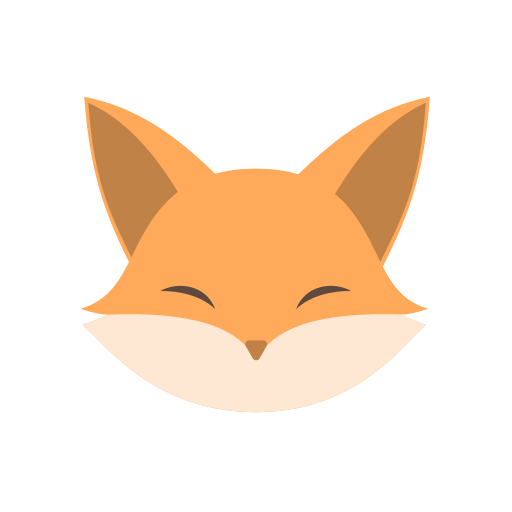 happy fox